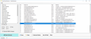 Gmail Email Extractor screenshot
