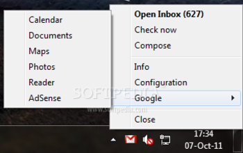 Gmail Inbox Notifier screenshot 2