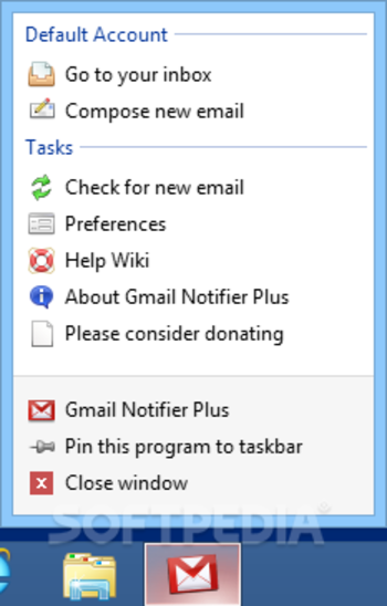 Gmail Notifier Plus screenshot