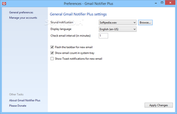 Gmail Notifier Plus screenshot 3
