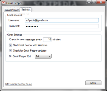 Gmail Peeper screenshot 2