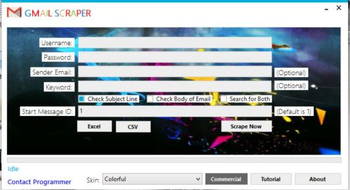 Gmail Scraper screenshot 4