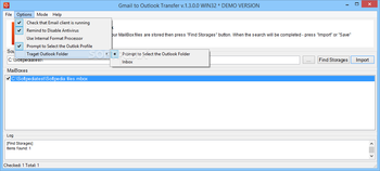 Gmail to Outlook Transfer screenshot 3