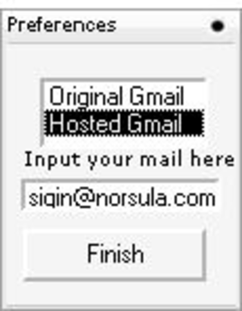 Gmailta screenshot