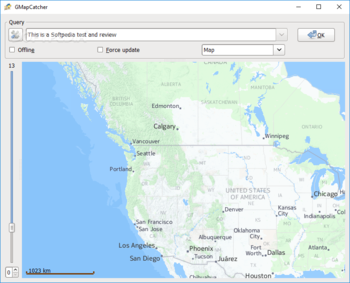 GMapCatcher screenshot