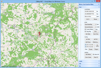 GMap.NET screenshot