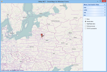 GMap.NET screenshot 4