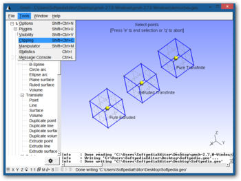 Gmsh screenshot 2