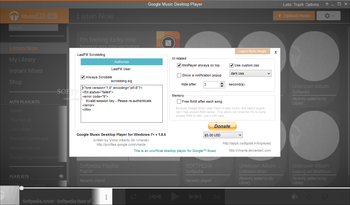 GMusic Desktop Player screenshot 3