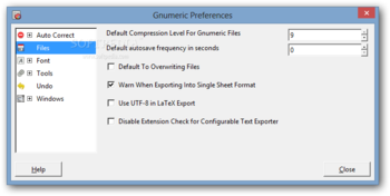 Gnumeric Portable screenshot 11