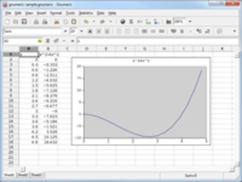 Gnumeric Portable screenshot