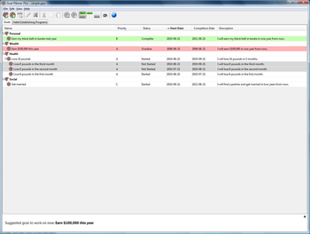 Goal Planner Plus screenshot 3
