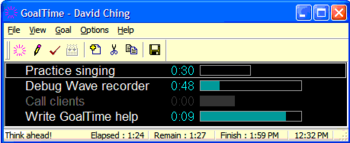 GoalTime screenshot