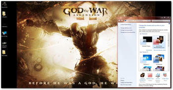 God Of War Windows Theme screenshot