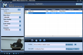 Godsw iPhone Converter screenshot
