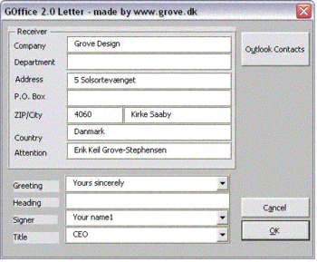 GOffice screenshot