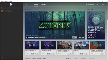 GOG Galaxy screenshot