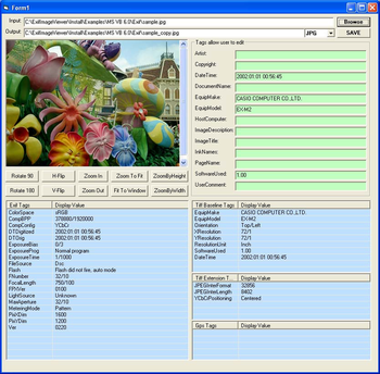 GOGO Exif Image Viewer ActiveX OCX screenshot 2