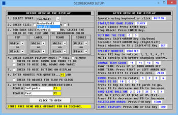 Golasso Triple Play Scoreboard screenshot 2