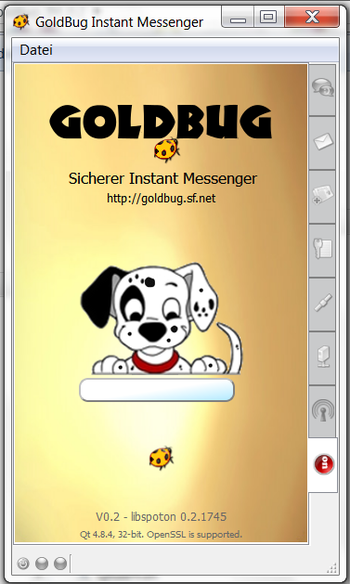 GoldBug Instant Messenger screenshot 3