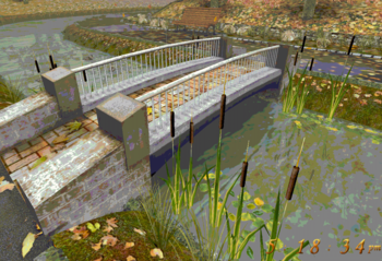 Golden Autumn 3D Screensaver screenshot