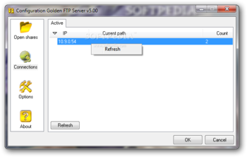 Golden FTP server screenshot 3