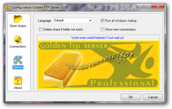 Golden FTP server screenshot 4