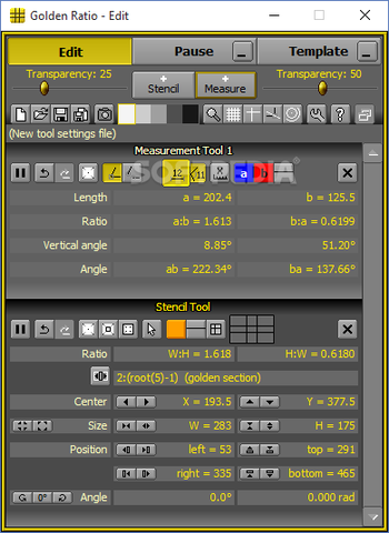 Golden Ratio screenshot