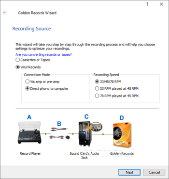 Golden Records Vinyl to CD Converter screenshot 3