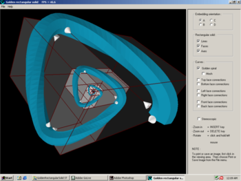 Golden Rectangular Solid screenshot 2