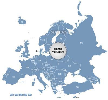 Golden SpotsMap of Europe screenshot 2