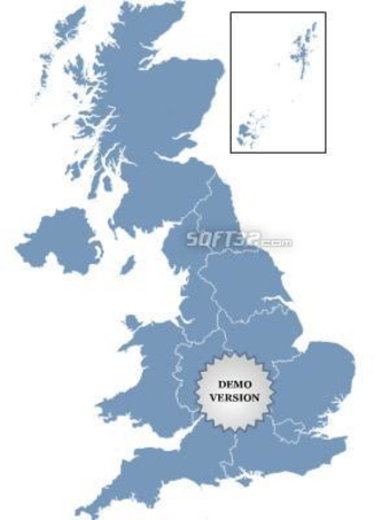 Golden UK and Ireland Map screenshot 3