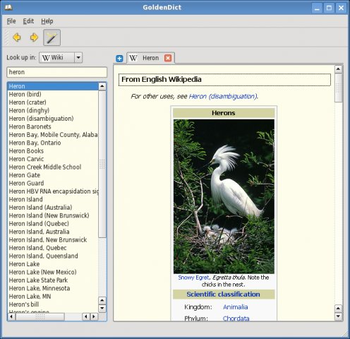 GoldenDict screenshot 2