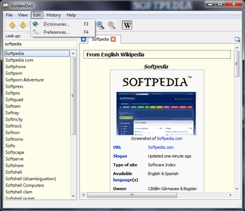 GoldenDict screenshot 3