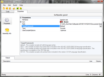 GoldenSharp screenshot 2