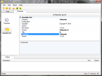 GoldenSharp screenshot 3