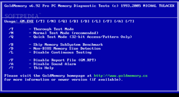 GoldMemory screenshot