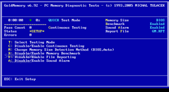 GoldMemory screenshot 2