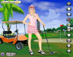 Golf Girl Dress Up screenshot