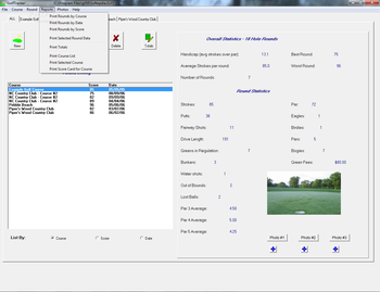 Golf Tracker screenshot 2