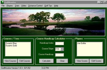 GolfMonitor screenshot 2
