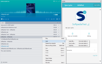 GOM Audio screenshot 2