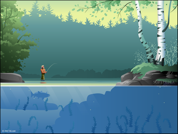 Gone Fishing Screensaver screenshot