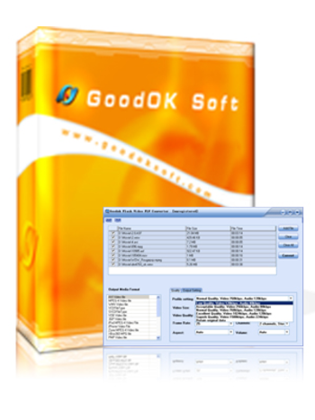 GoodOK Flash Video FLV Converter screenshot