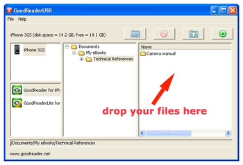 GoodReaderUSB screenshot 2