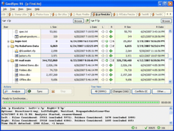 GoodSync2Go screenshot