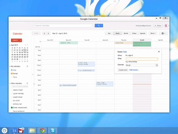 Google Calendar for Pokki screenshot