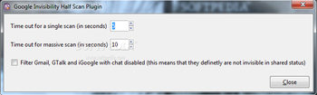 Google Invisibility Half Scan screenshot