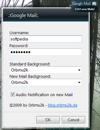 Google Mail â€“ Sidebar Gadget screenshot 2