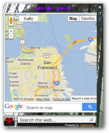 Google Map Search screenshot